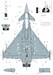 Eurofighter Typhoon EF2000 Italian Version Data Stencils TM72-580