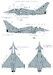 Eurofighter Typhoon EF2000 Italian Version Data Stencils TM72-580
