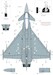 Eurofighter Typhoon EF2000 Italian Version Data Stencils  TM72-580