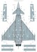 Eurofighter Typhoon EF2000 Italian Version Data Stencils  TM72-580
