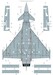 Eurofighter Typhoon EF2000 Italian Version Data Stencils  TM72-580