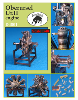 Oberursel Ur II engine D4801