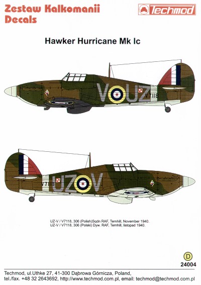Hawker Hurricane Mk.I  24004