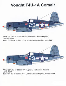 Vought F4U-1a Corsair (VF17) 32008