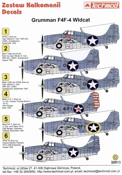 F4F-4 Wildcat  32013