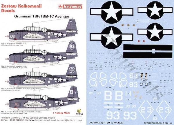 Grumman TBM-1C Avenger  32016