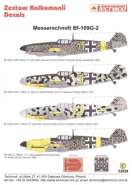 Messerschmitt Bf 109G-2  32029
