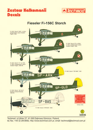 Fieseler Fi156C Storch  32036