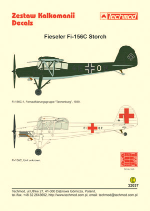 Fieseler Fi156C Storch  32037