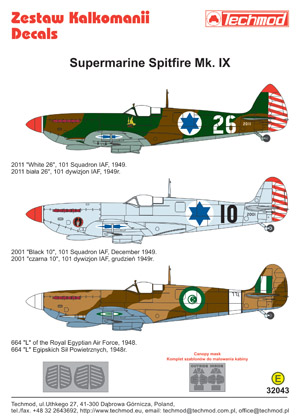 Supermarine Spitfire MKIX 32043
