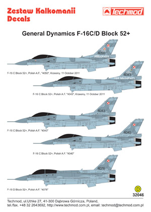 F16C/D Fighting Falcon (Polish AF)  32046