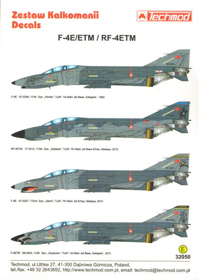 F4E/ETM / RF4E/RF4ETM Phantom (Turkish AF)  32050