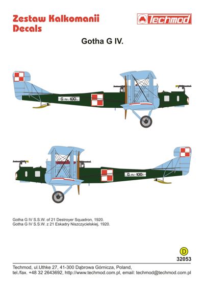 Gotha GIV (SSW) 32053