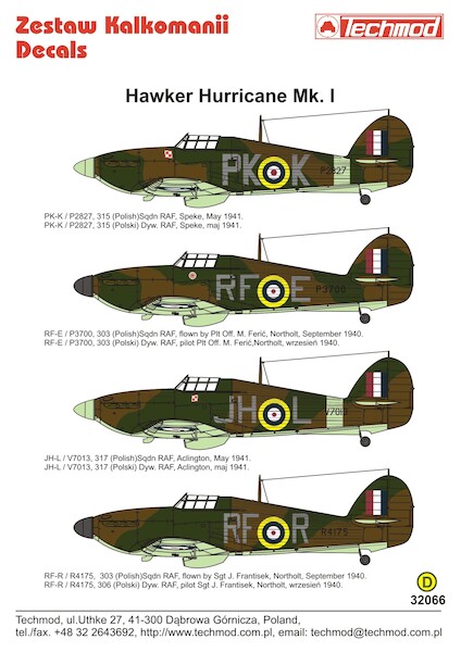 Hawker Hurricane Mk.I  32066