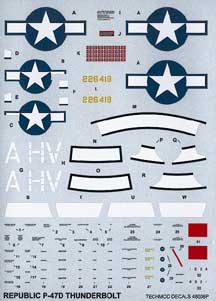 Republic P47D Thunderbolt  48006