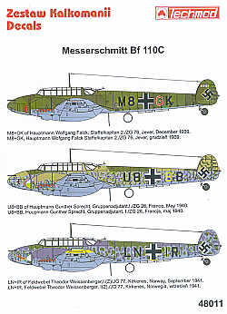 Messerschmitt BF110C  48011