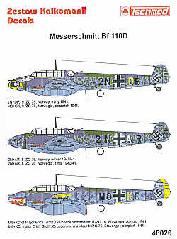Messerschmitt BF110D  48026
