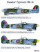 Hawker Typhoon MkIB (195sq, 181sq, 609sq) TE 48042