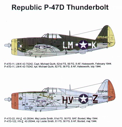 Republic P47D Thunderbolt  48047