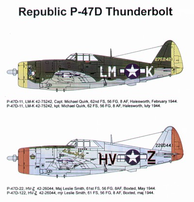 Republic P47D Thunderbolt 48047