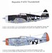 Republic P47D Thunderbolt TE48048