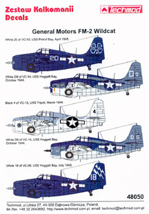 General Motors FM-2 Wildcat (VC93, VC14, VC13, VC99) 48050