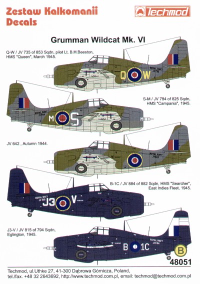 Grumman Wildcat MkVI 48051