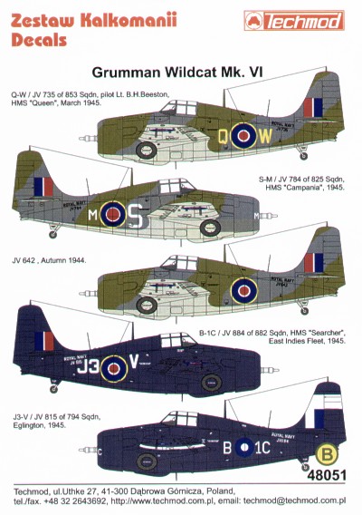 Grumman Wildcat MkVI  48051