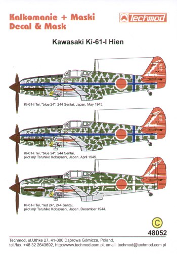 Kawasaki ki61-I Hien (Tony)  48052