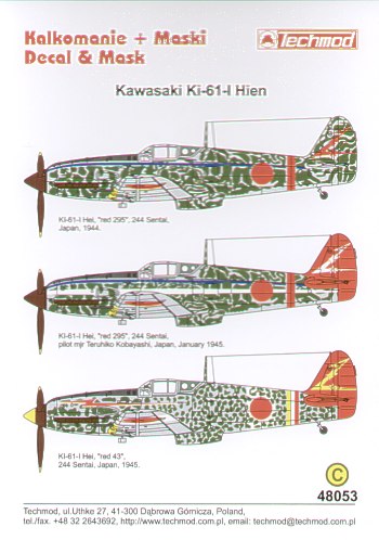 Kawasaki ki61-I Hien (Tony) 48053