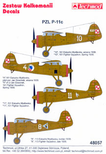 PZL P-11c (161esk, 131esk, 113esk) 48057