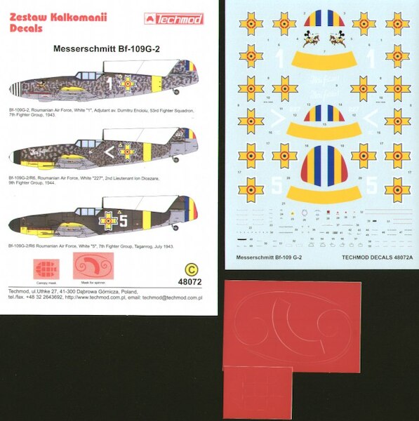 Messerschmitt BF109G-2 (Rumanian AF)  48072