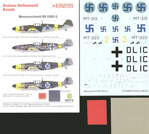 Messerschmitt BF109G-2 (Finnish AF) 48078
