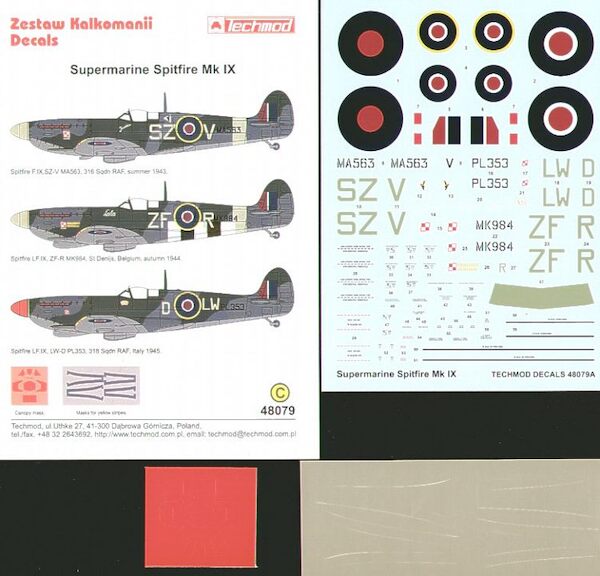 Supermarine Spitfire MKIX 48079