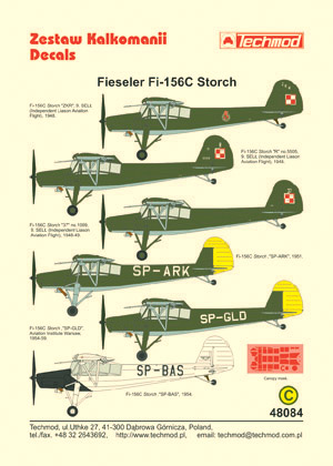 Fieseler Fi156C Storch  48084