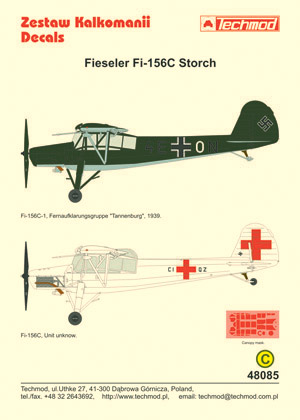 Fieseler Fi156C Storch  48085