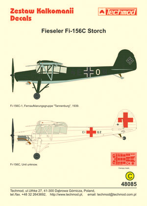 Fieseler Fi156C Storch 48085
