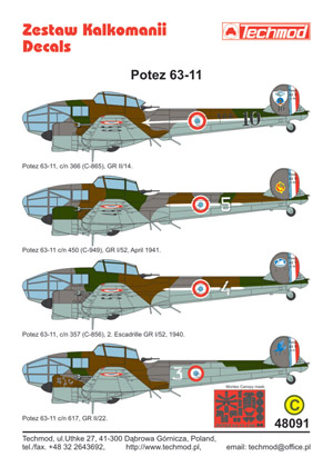 Potez  63-11 (French AF)  48091