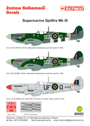 Supermarine Spitfire MKIX 48092