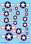 US National Insignia part 5 June 1943 to july 1943 (with red outline) 48105