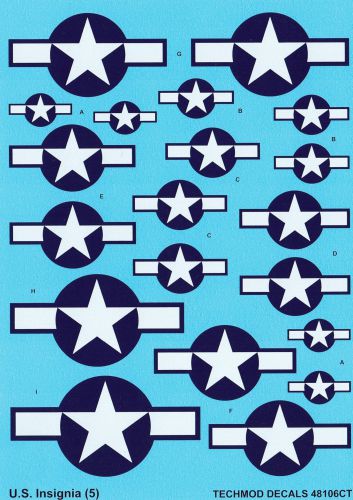 US National Insignia part 3 1943 to present (without red band) 48106