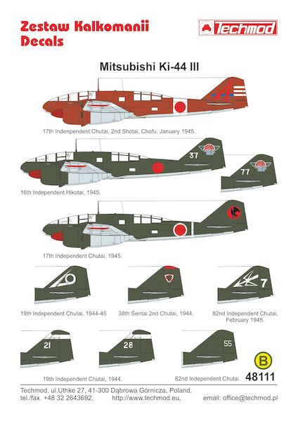 Mitsubishi Ki46 Dinah III 48111