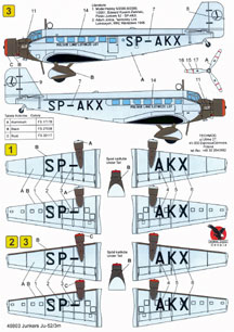 Junkers Ju52/3m (LOT) 48803
