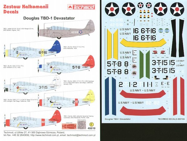 Douglas TBD-1 Devastator  48810