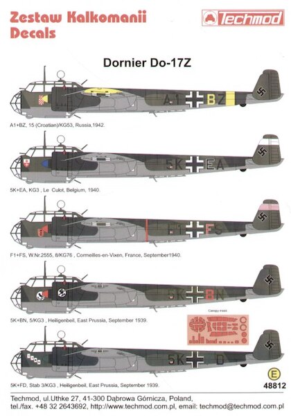 Dornier Do17Z  48812