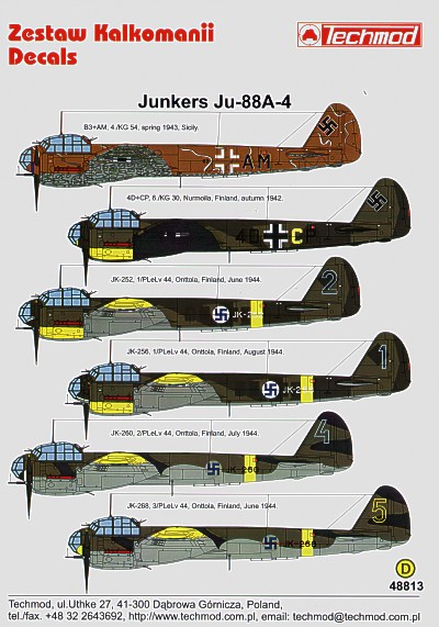 Junkers Ju88A-4  48813