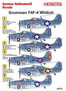 Grumman F4F-4 Wiildcat  72004