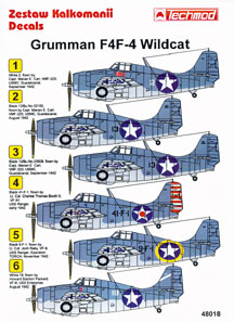 Grumman F4F-4 Wiildcat 72004