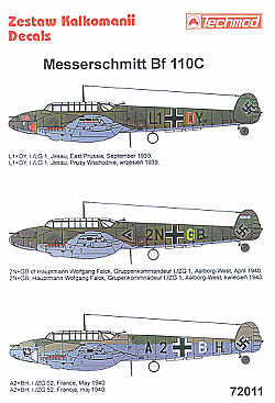 Messerschmitt BF110C 72011