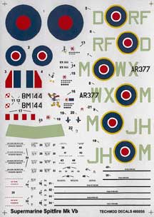 Supermarine Spitfire MKVb 72033